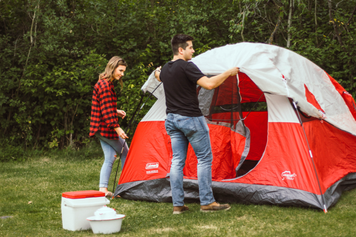Lake Metigoshe Campground Over 100 campsites available.